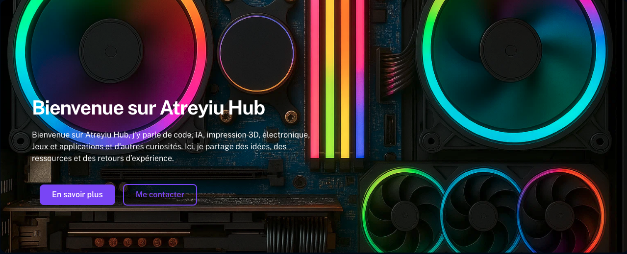 Bienvenue sur Atreyiu Hub !